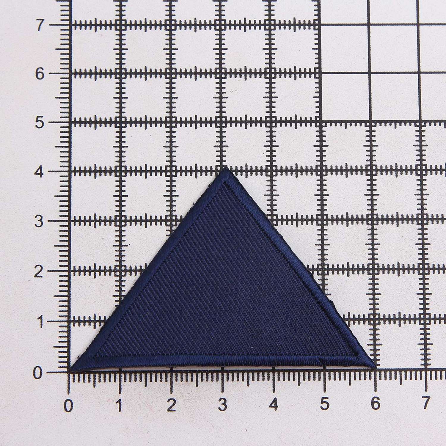 Термоаппликация Prym нашивка Треугольник темно-синий 4х6 см 2 шт для ремонта и украшения одежды 925472 - фото 9