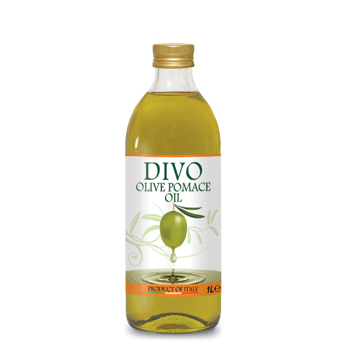 Масло оливковое DIVO Olive Pomace Oil 1 л стеклянная бутылка купить по цене  1323 ₽ в интернет-магазине Детский мир