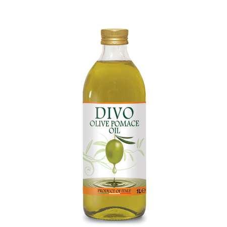 Масло оливковое DIVO Olive Pomace Oil 1 л стеклянная бутылка