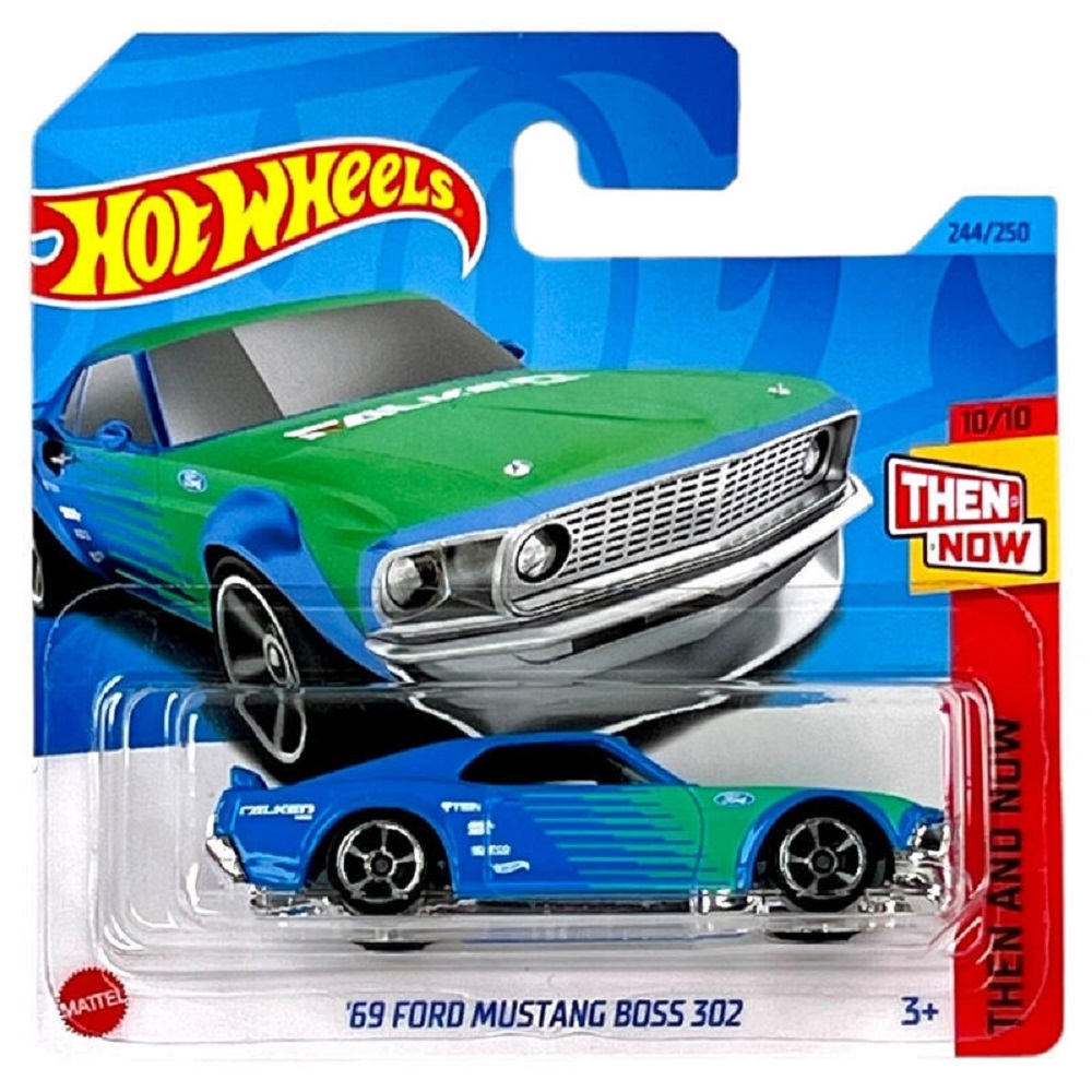 Автомобиль Hot Wheels Ford Ford Mustang Boss 302 1:64 65150 - фото 2