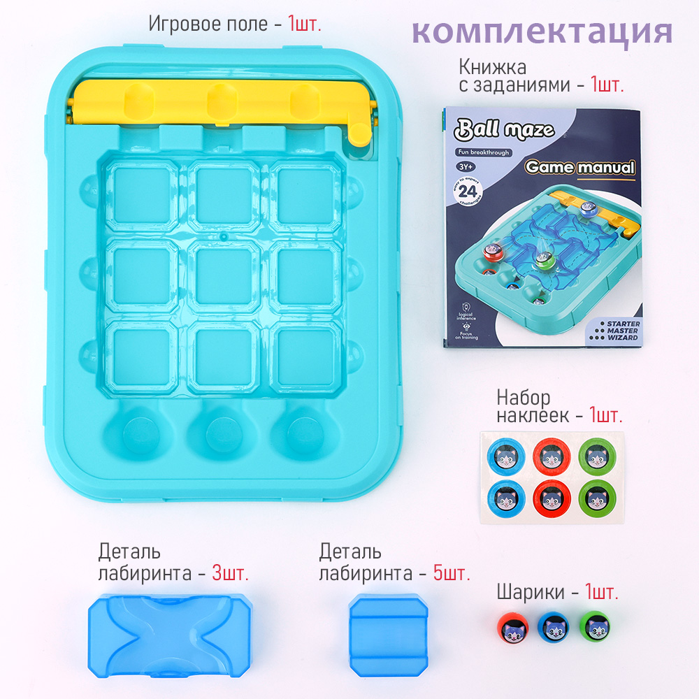 Настольрная игра TIPTOPOLIS головоломка "Мордочки" - фото 2