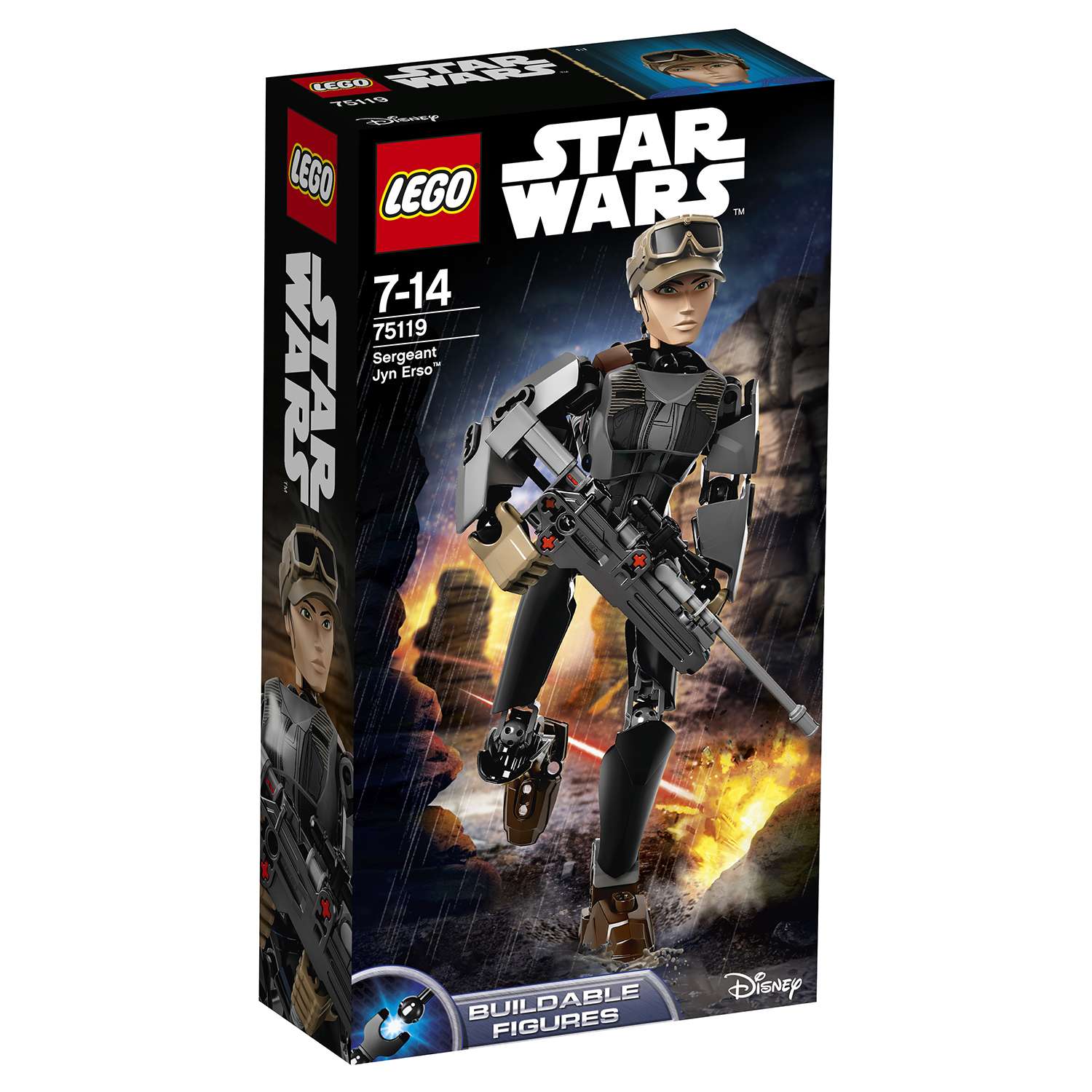 Конструктор LEGO Star Wars Сержант Джин Эрсо блочный - фото 2