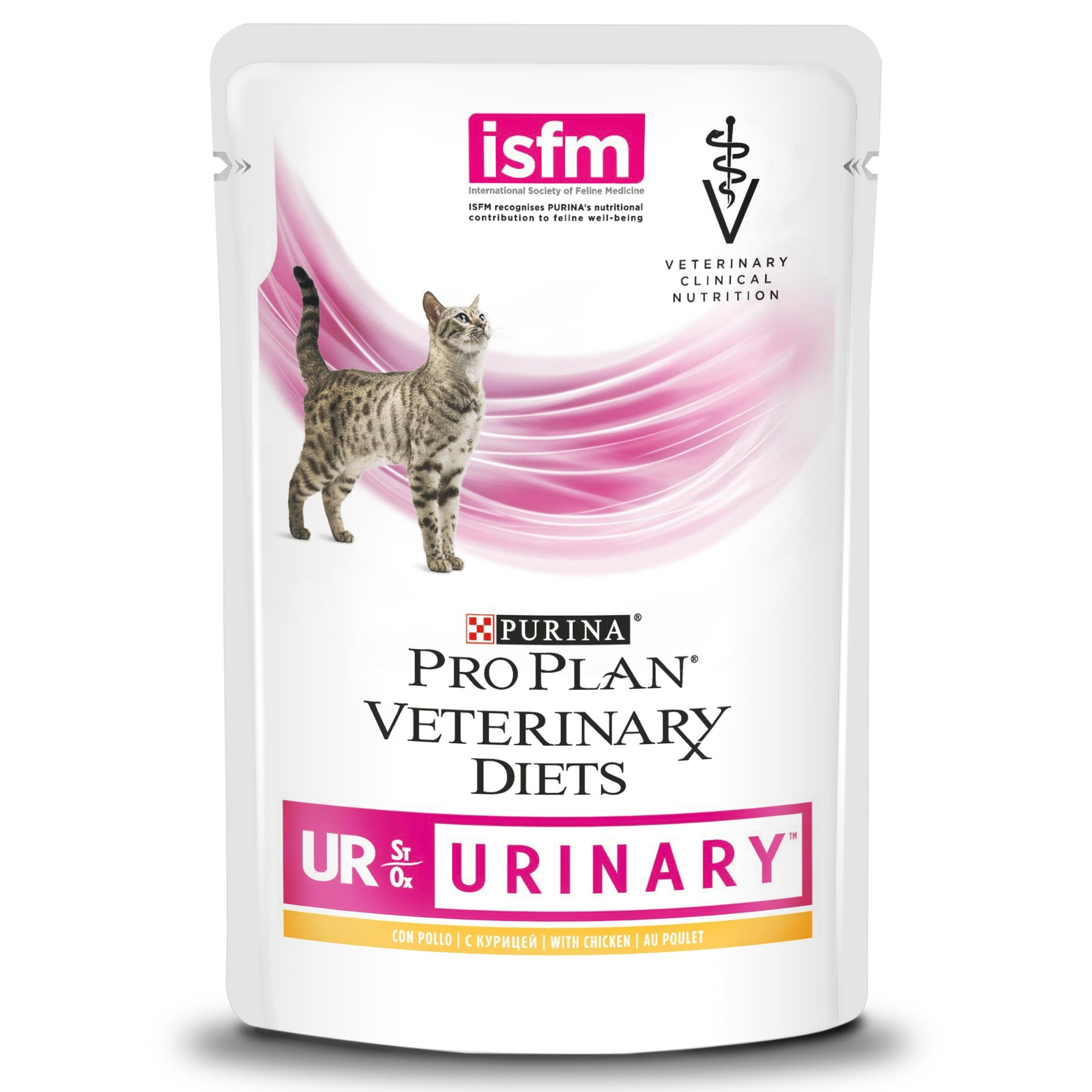 Влажный корм для кошек Purina Pro Plan Veterinary diets 0.085 кг (при МКБ, лечебный) - фото 1