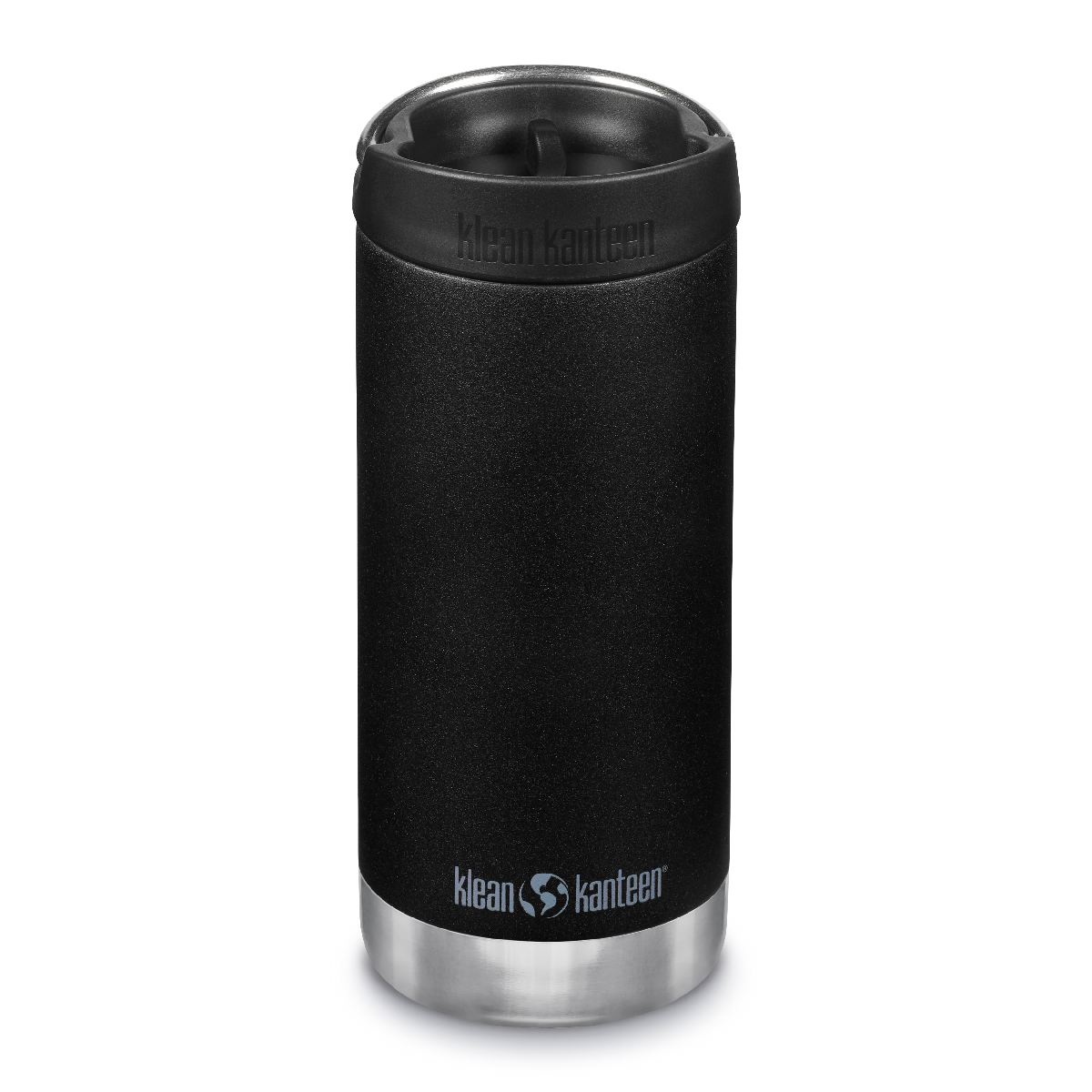 Термокружка Klean Kanteen TKWide Cafe Cap 12oz 355 мл Black - фото 1