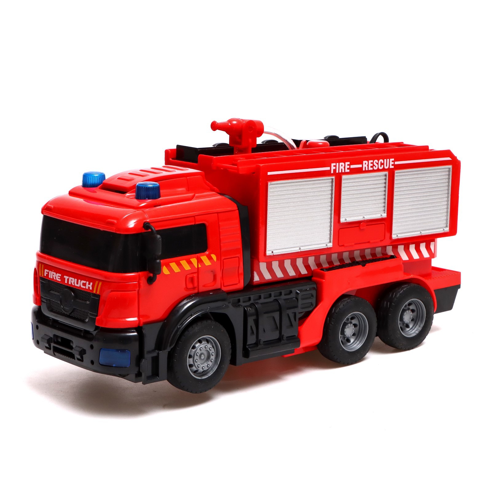 Робот Автоград радиоуправляемый «Пожарная машина» трансформируется световые и звуковые эффекты - фото 2