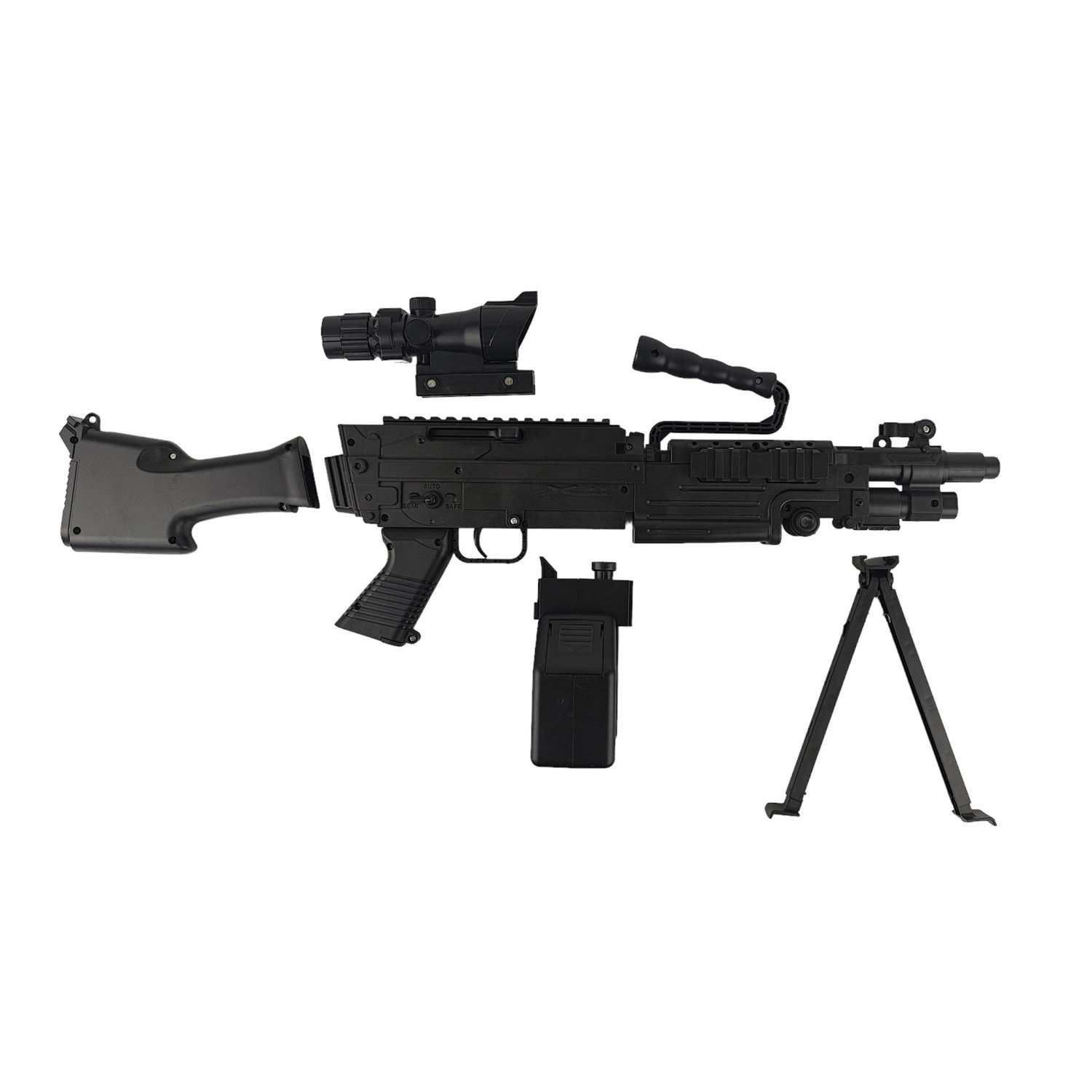 Пулемет M249 CS Toys стрелящий орбизами - фото 2
