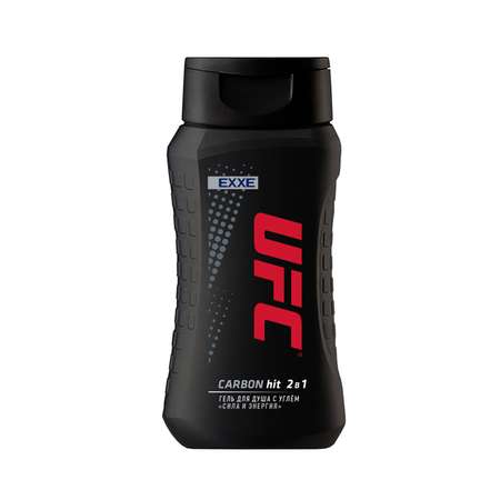 Гель для душа EXXE UFC carbon hit сила и энергия 250 мл