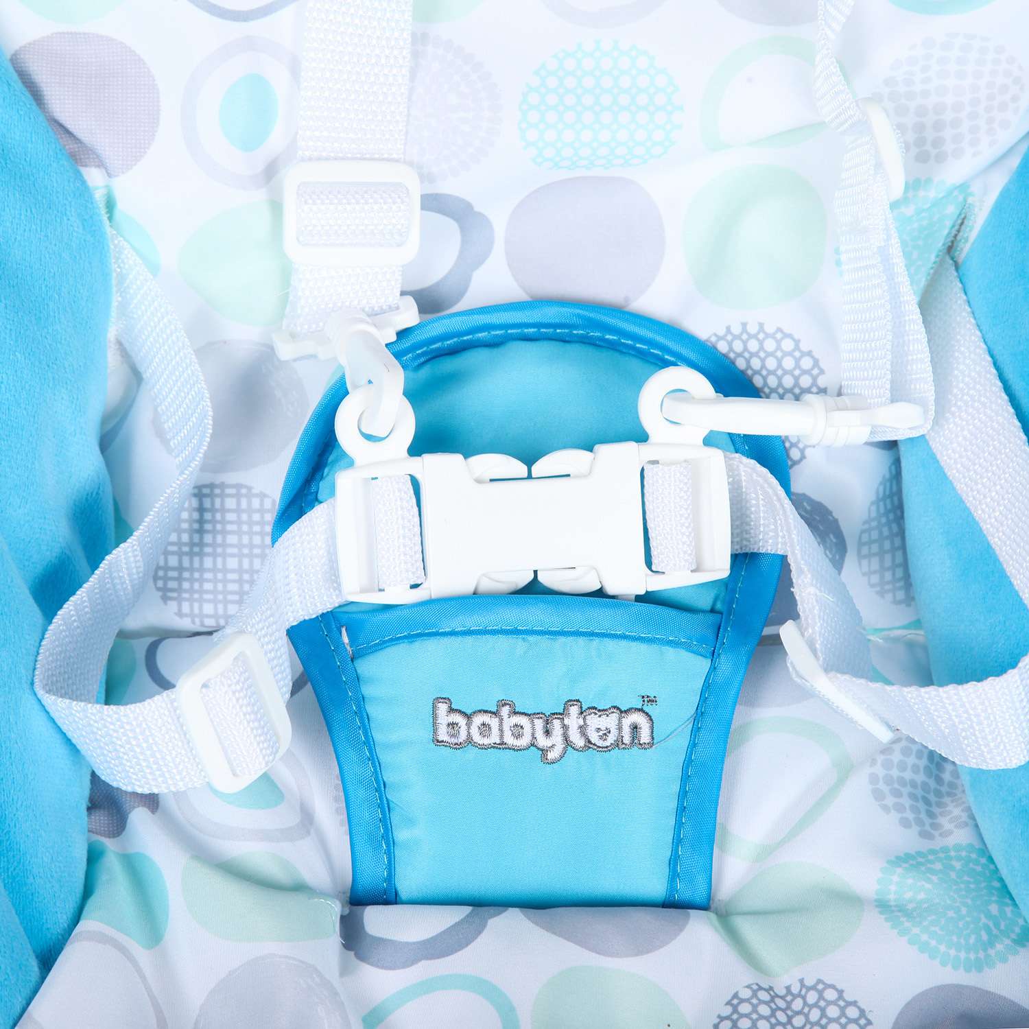 Качели Babyton Funny Time 2в1 электронные Blue - фото 12