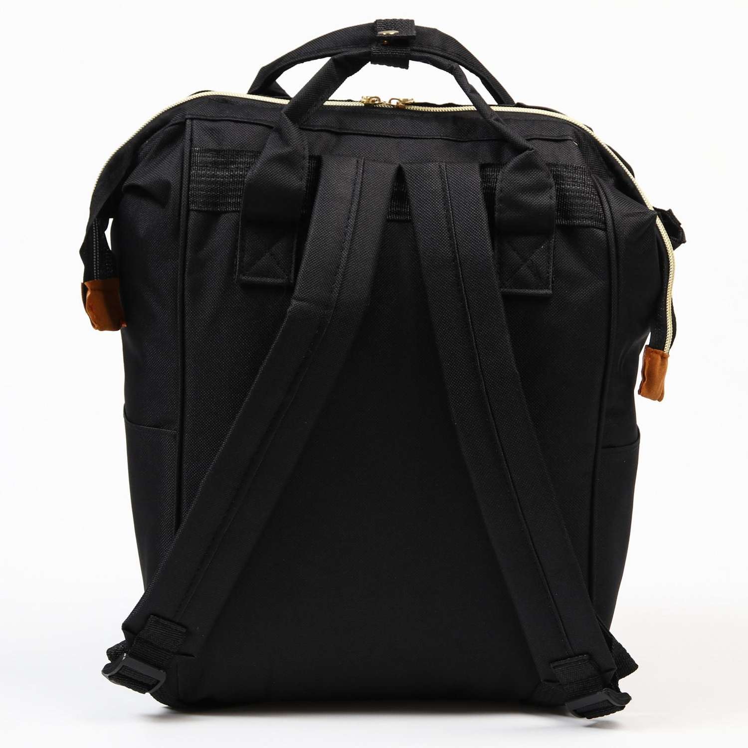 Сумка-рюкзак Sima-Land для хранения вещей малыша цвет черный - фото 3