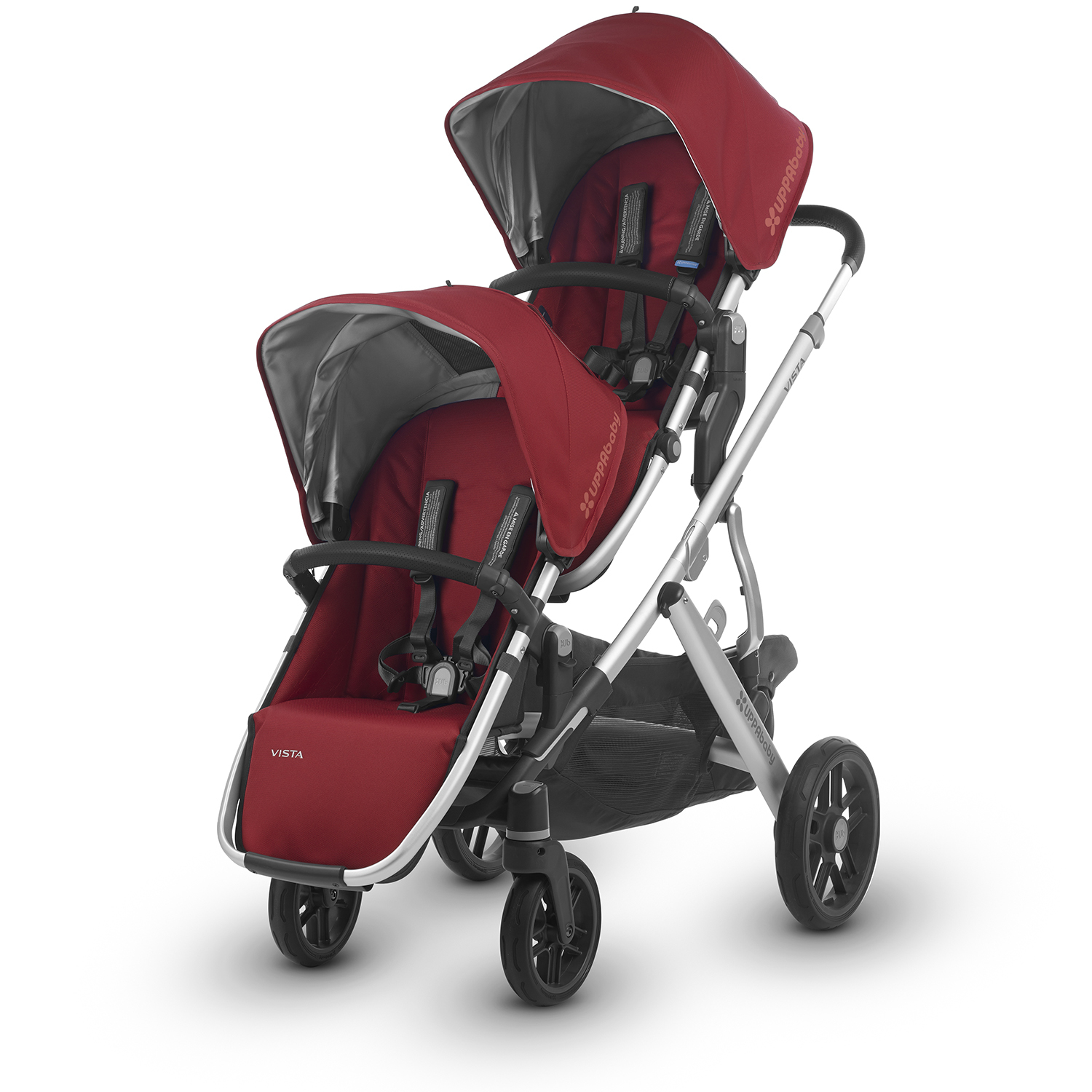 Сиденье дополнительное UPPAbaby Vista 2018 Denny True Red 0918-RBS-EU-DNY - фото 2