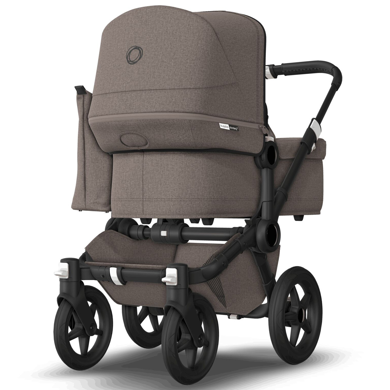 Коляска 2в1 Bugaboo Donkey3 Complete Mineral Black-Taupe 180154AM01 - фото 12