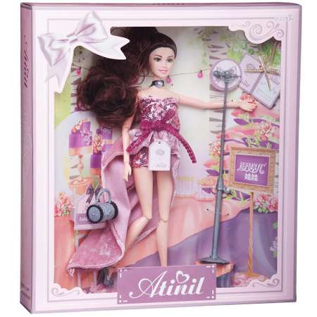 Кукла Junfa Atinil Звезда эстрады в коротком платье 28см