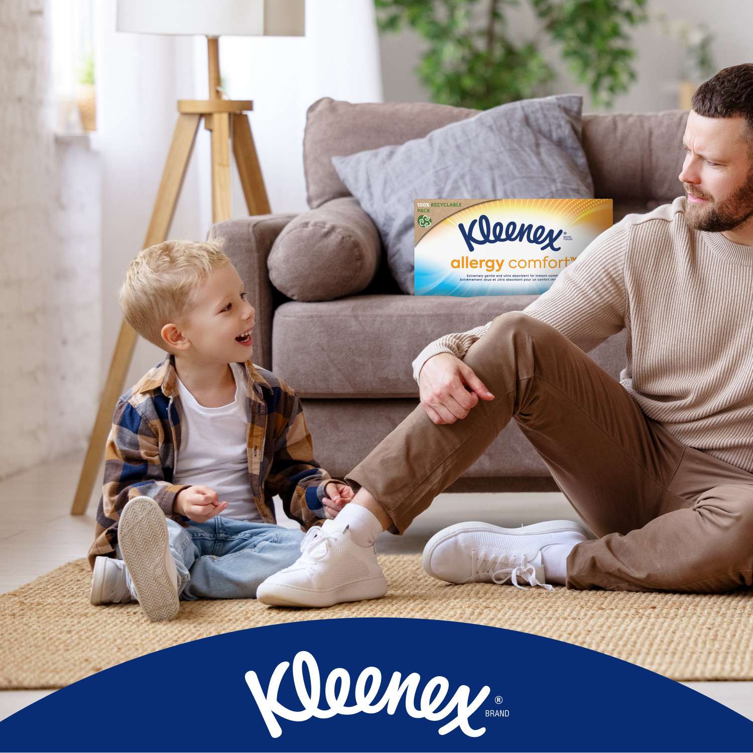 Салфетки Kleenex Allergy Comfort 56шт - фото 8