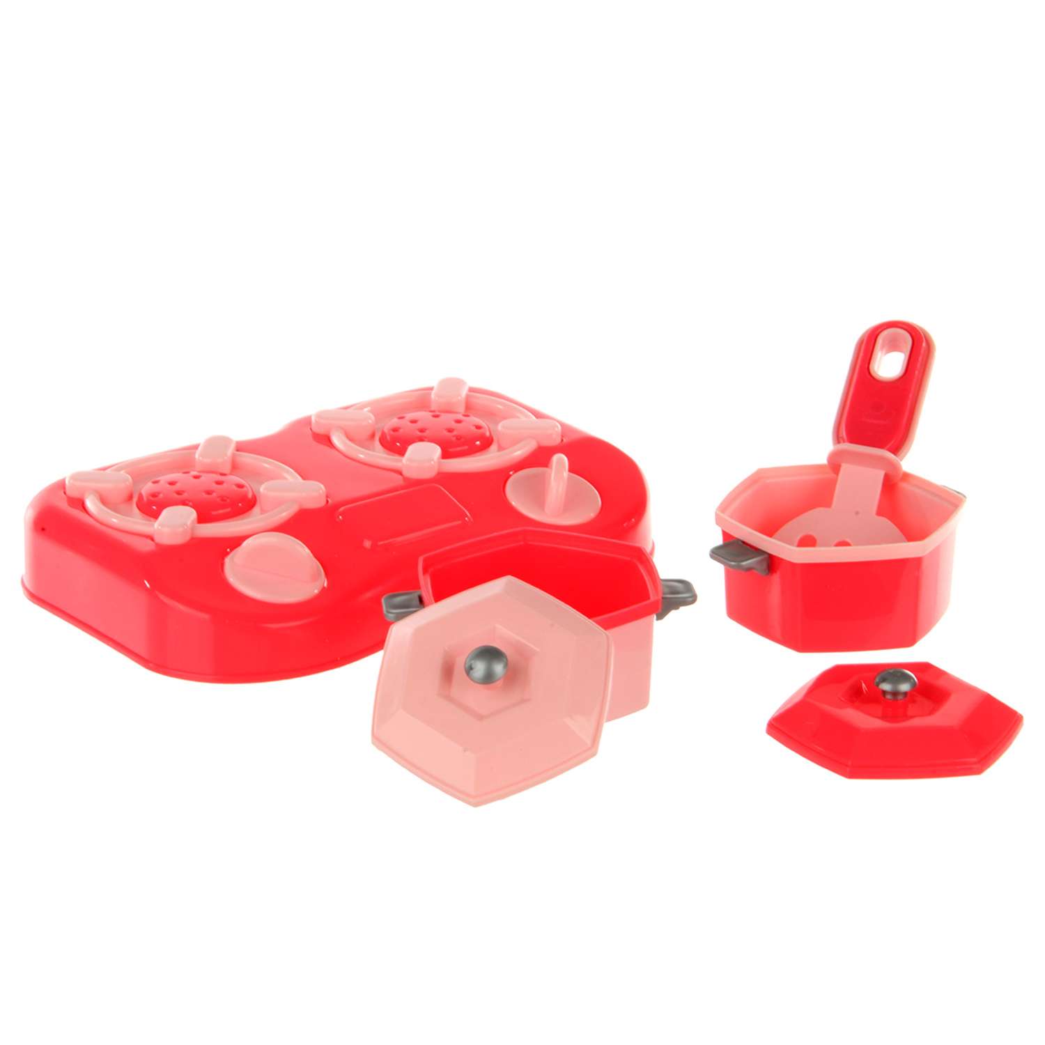 Детская посуда игрушечная Veld Co с плитой и продуктами - фото 5