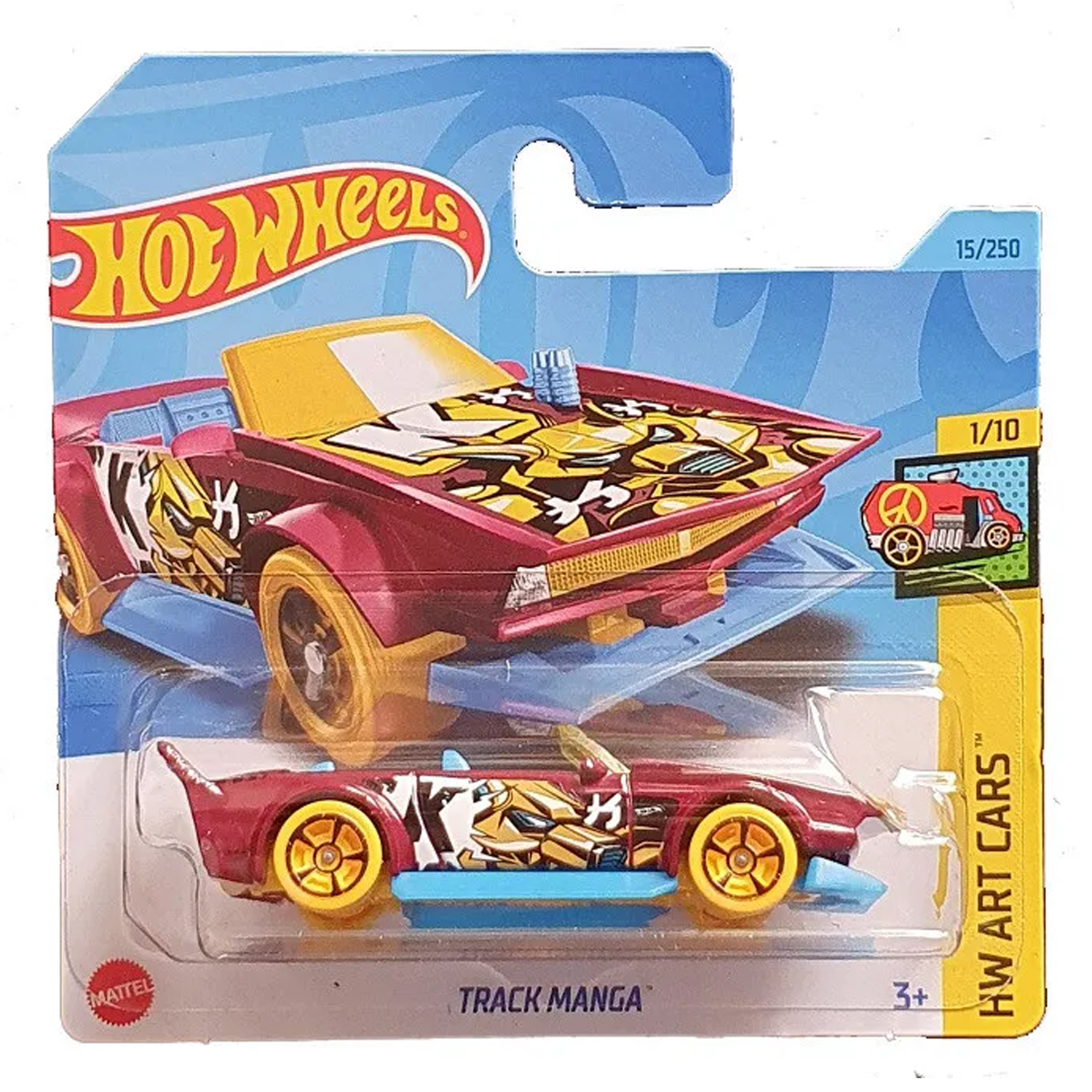 Игрушечная машинка Hot Wheels track manga купить по цене 349 ₽ в  интернет-магазине Детский мир