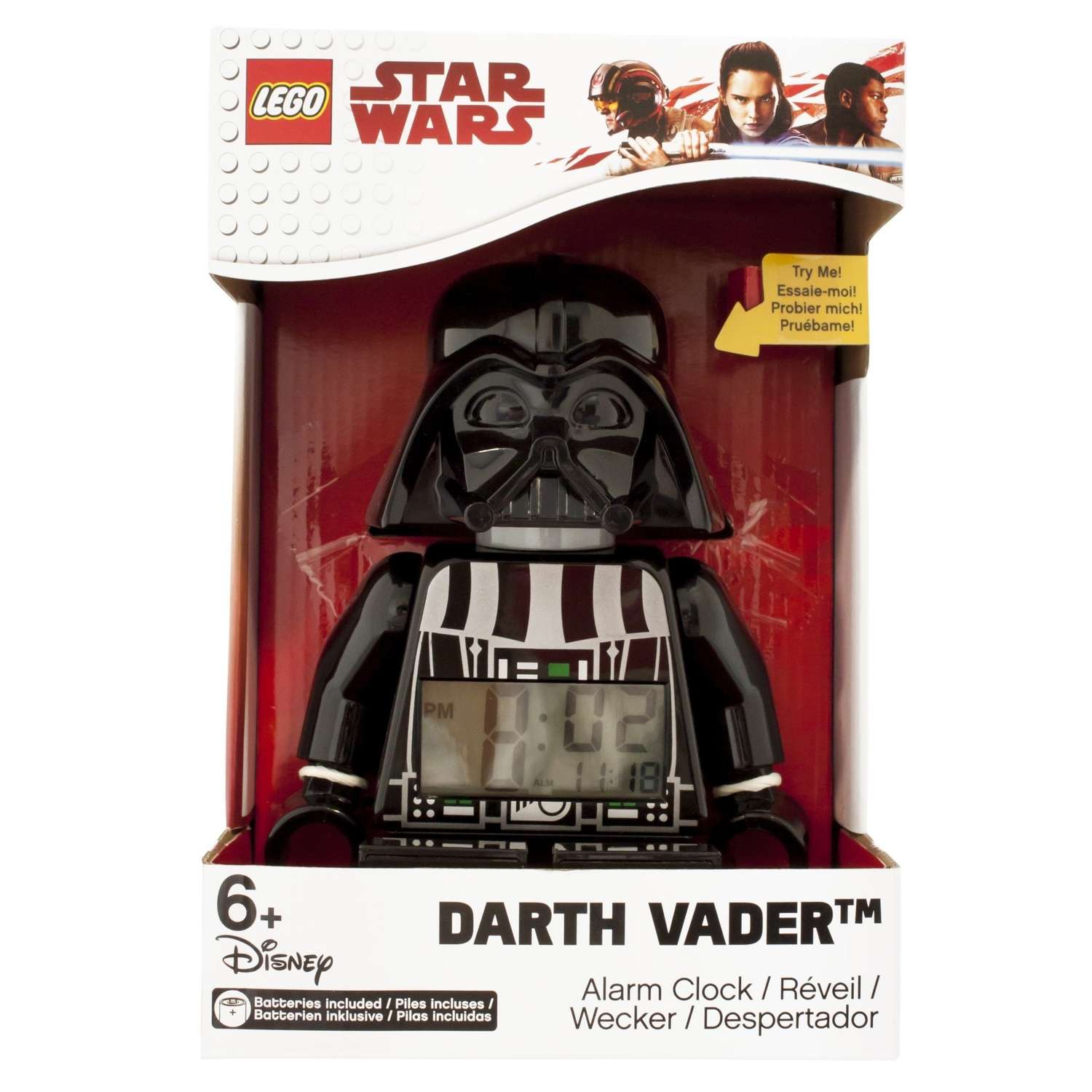 Будильник LEGO Darth Vader 9002113 - фото 3