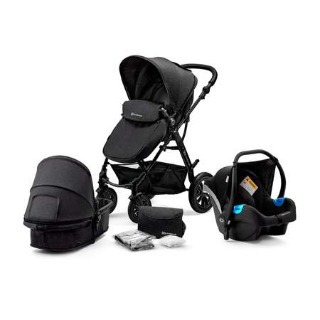 Коляска 3в1 Kinderkraft Moov Black