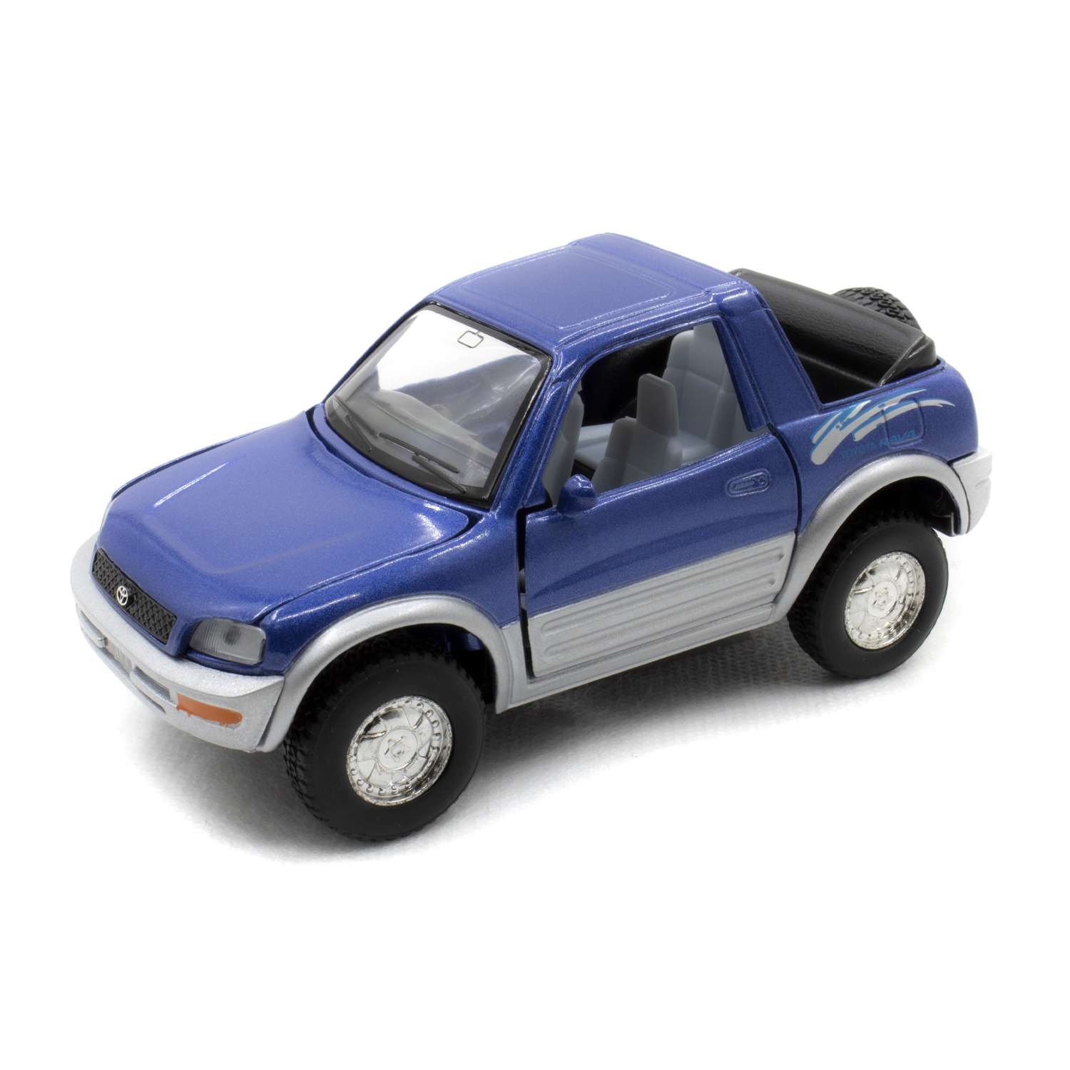 Модель автомобиля KINSMART Тойота РАВ4 синий АМ001/3 - фото 1