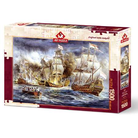 Пазл 1500 деталей ART PUZZLE Морское сражение