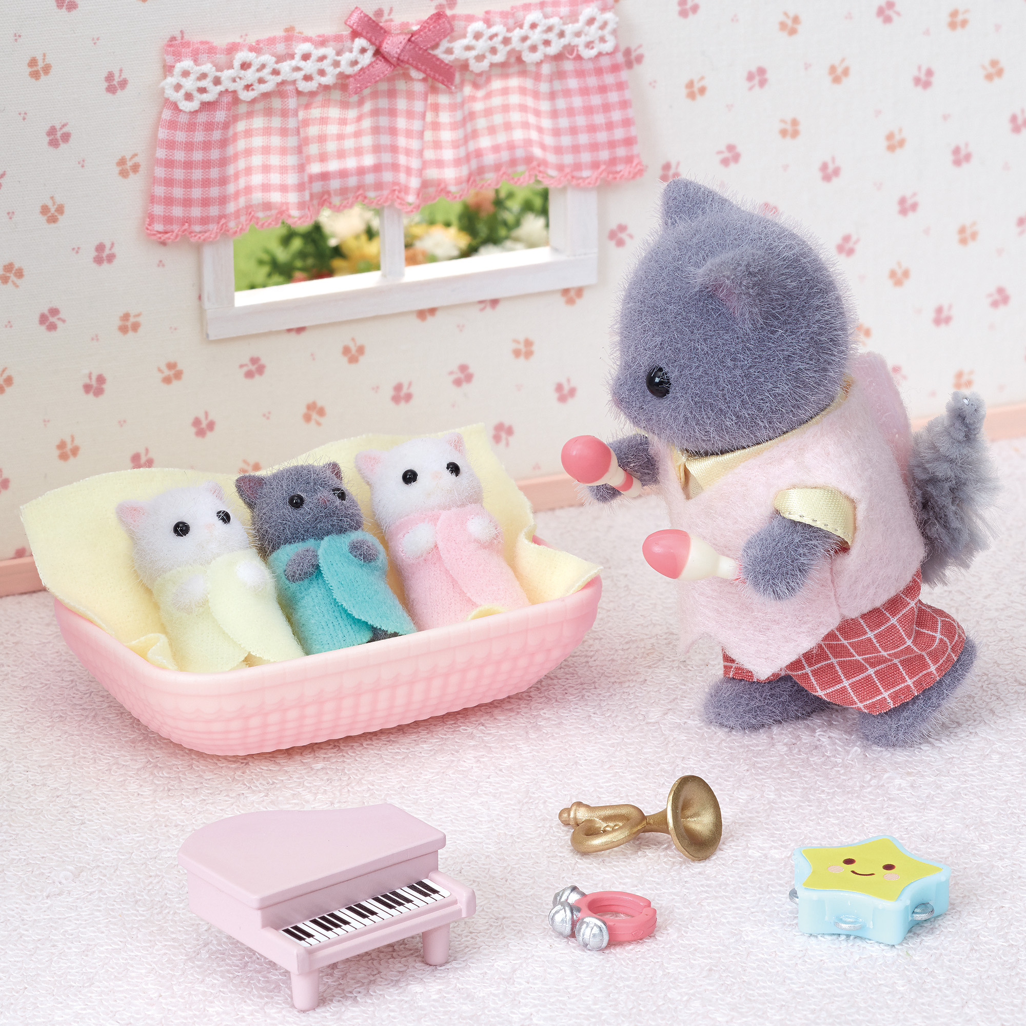 Набор Sylvanian Families Тройняшки персидские котята 5458 - фото 2