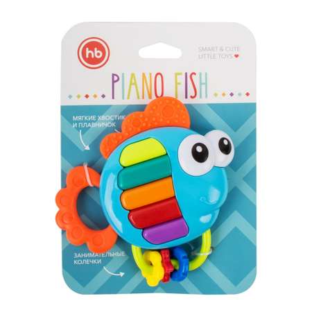 Игрушка Happy Baby Piano Fish музыкальная 330369
