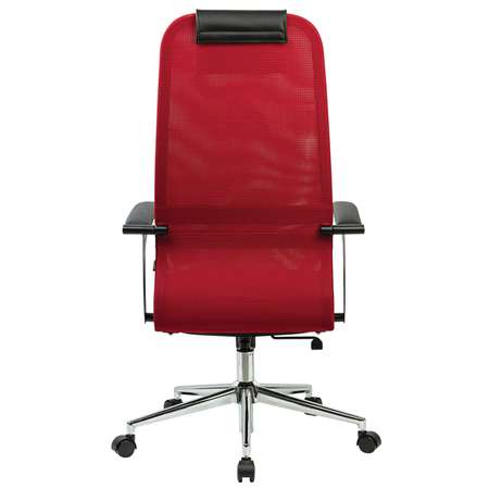 Кресло компьютерное Brabix игровое офисное на колесиках тканевое черное красное