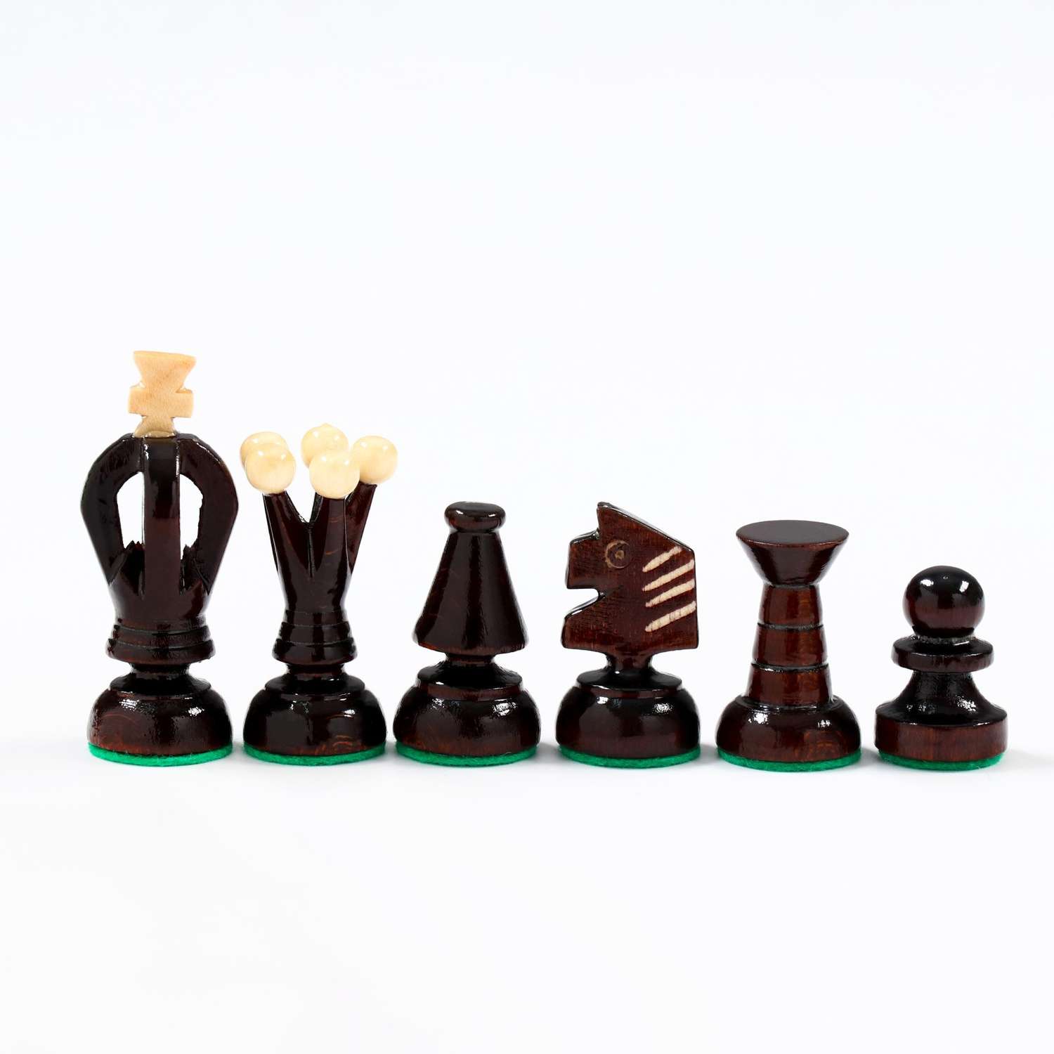 Шахматы Sima-Land «Королевские» 28х28 см король h=6 см пешка h 3 см - фото 6