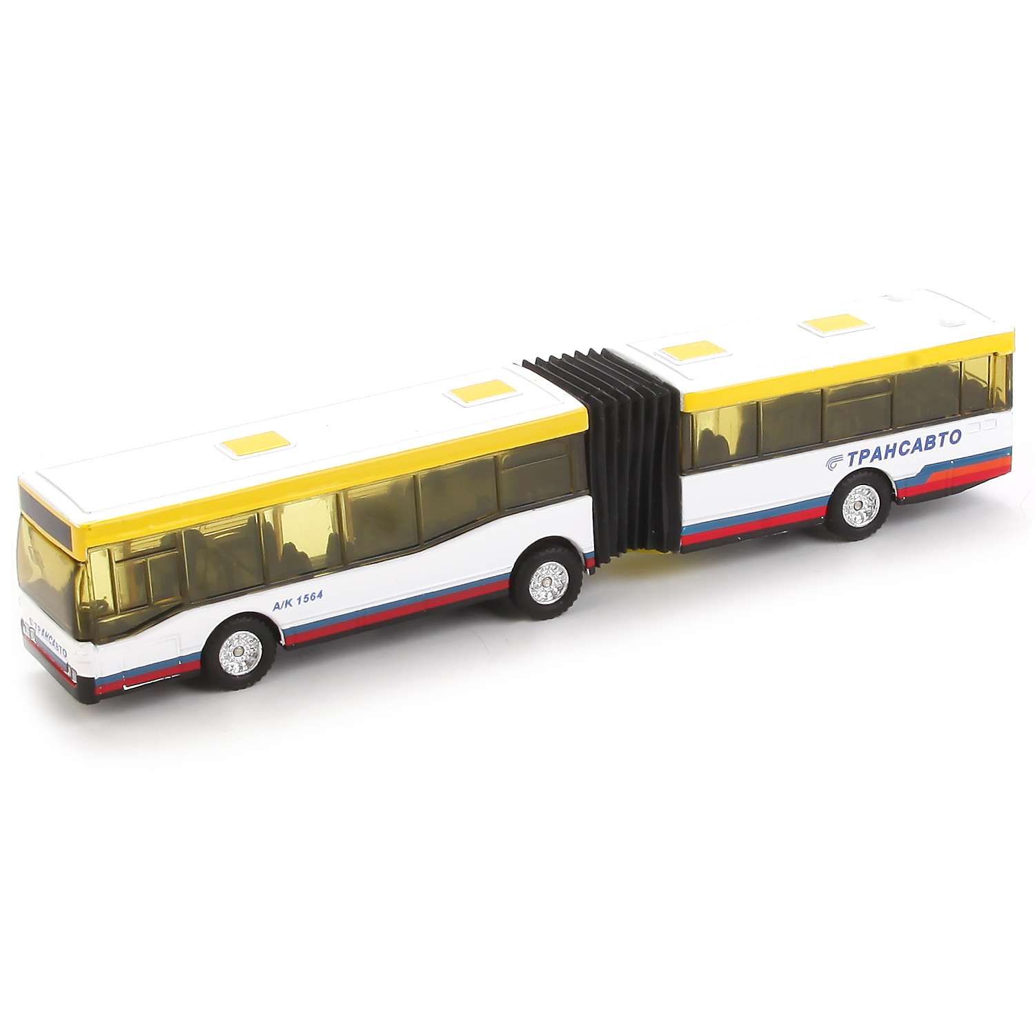 Автобус Технопарк с резиновой гармошкой 223659 - фото 1