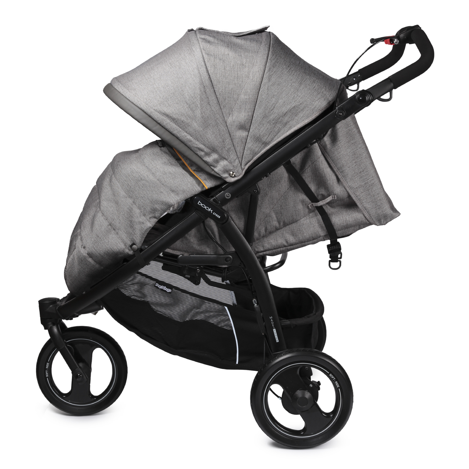 Коляска Peg-Perego Book Cross Luxe Grey - фото 2