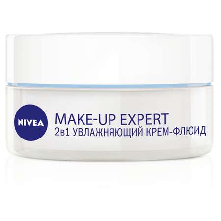 Крем-флюид NIVEA Мake up expert 2 в 1 увлажняющий для нормальной и комбинированной кожи 50 мл