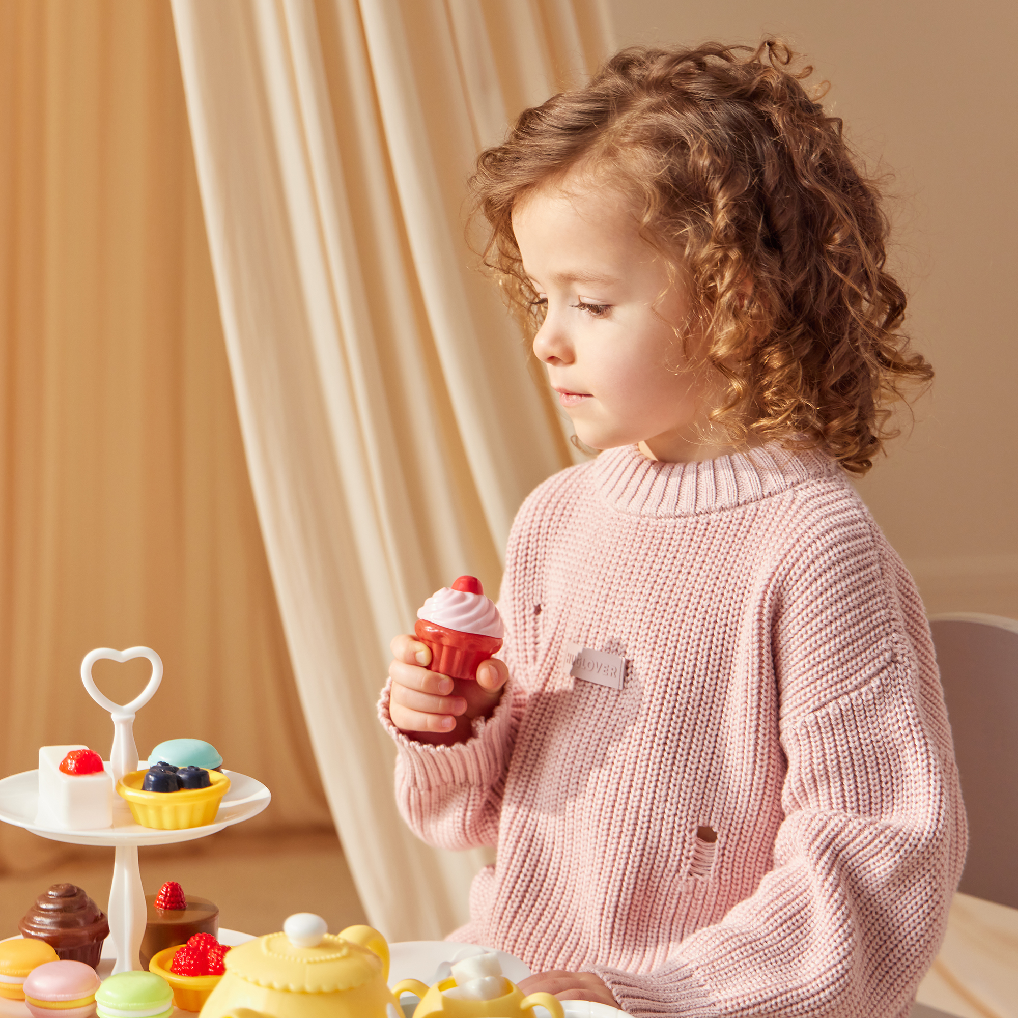 Игрушечный чайный набор Happy Baby Tea Party Time - фото 14