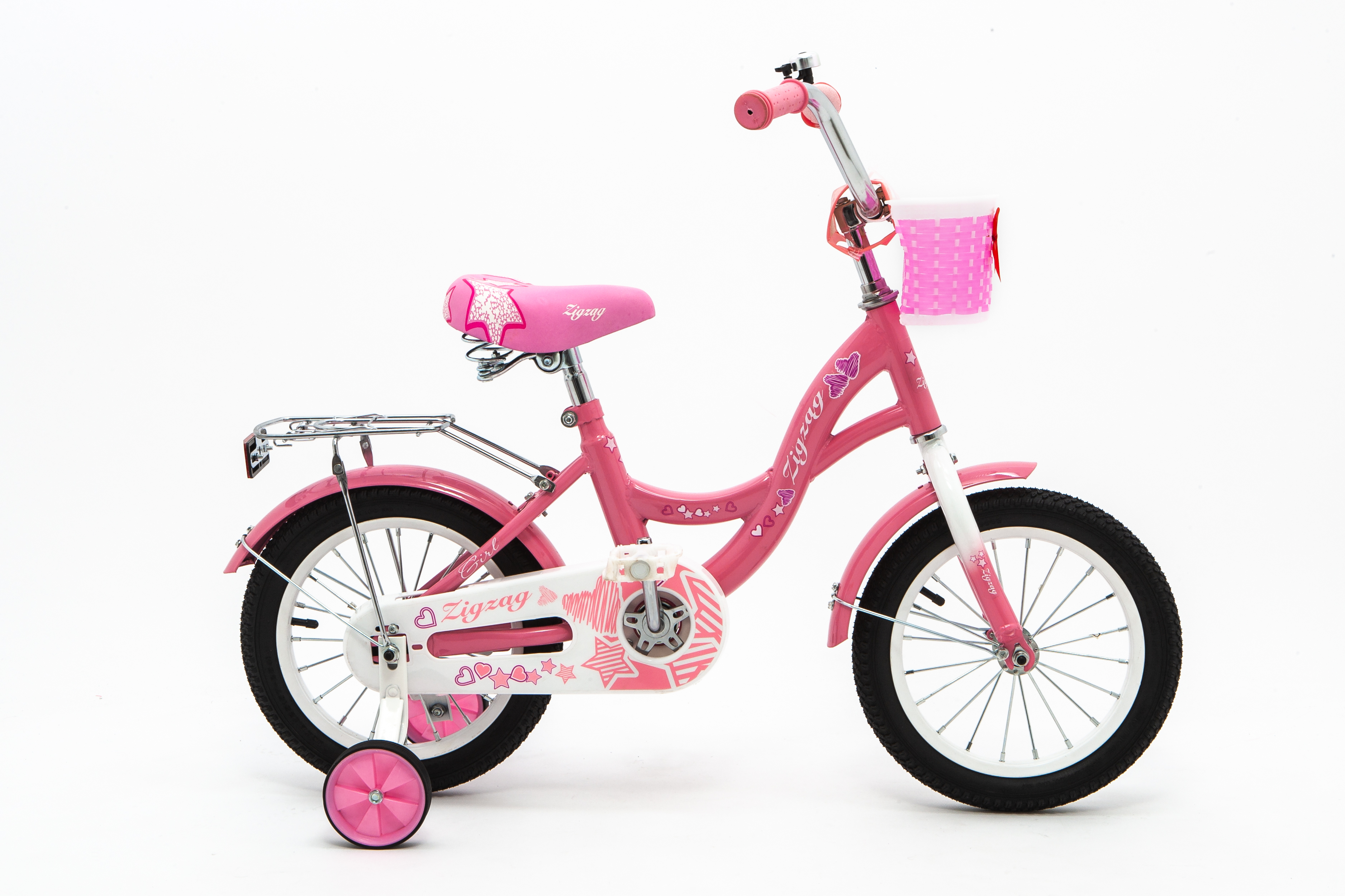 Велосипед ZigZag 14 GIRL розовый - фото 4