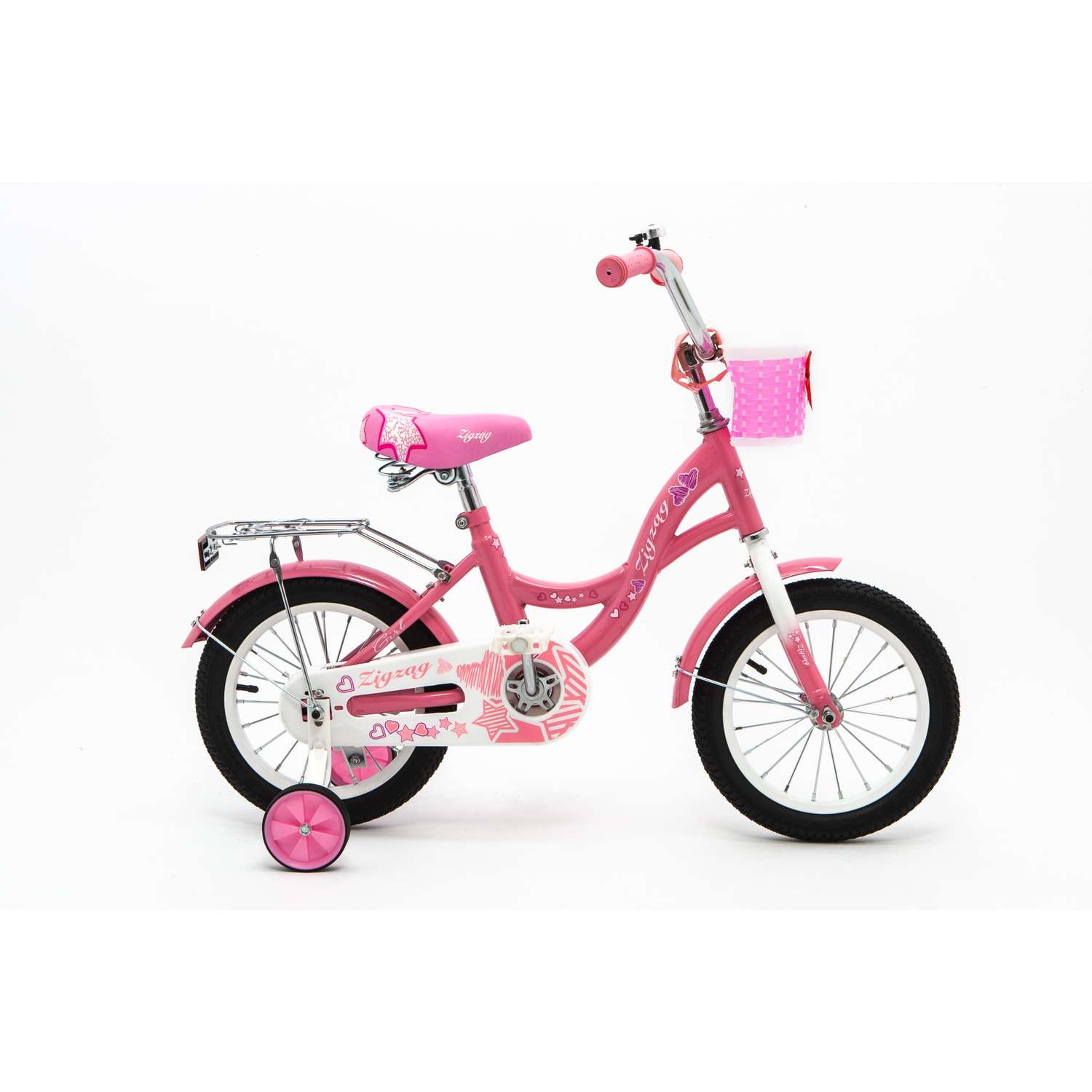 Велосипед ZigZag 14 GIRL розовый - фото 4