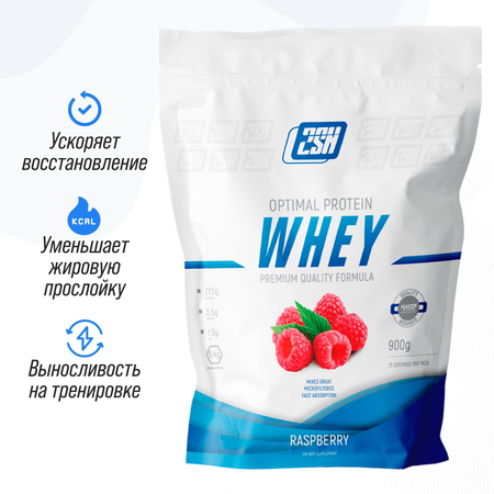 Протеин сывороточный 2SN Whey Protein 25 порций 900 г Малина