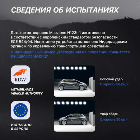 Автокресло Nuovita Maczione N123i-1 Синий