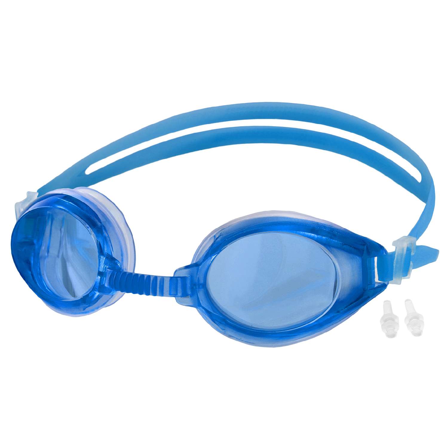 Очки для плавания ONLITOP и беруши. цвета микс - фото 1