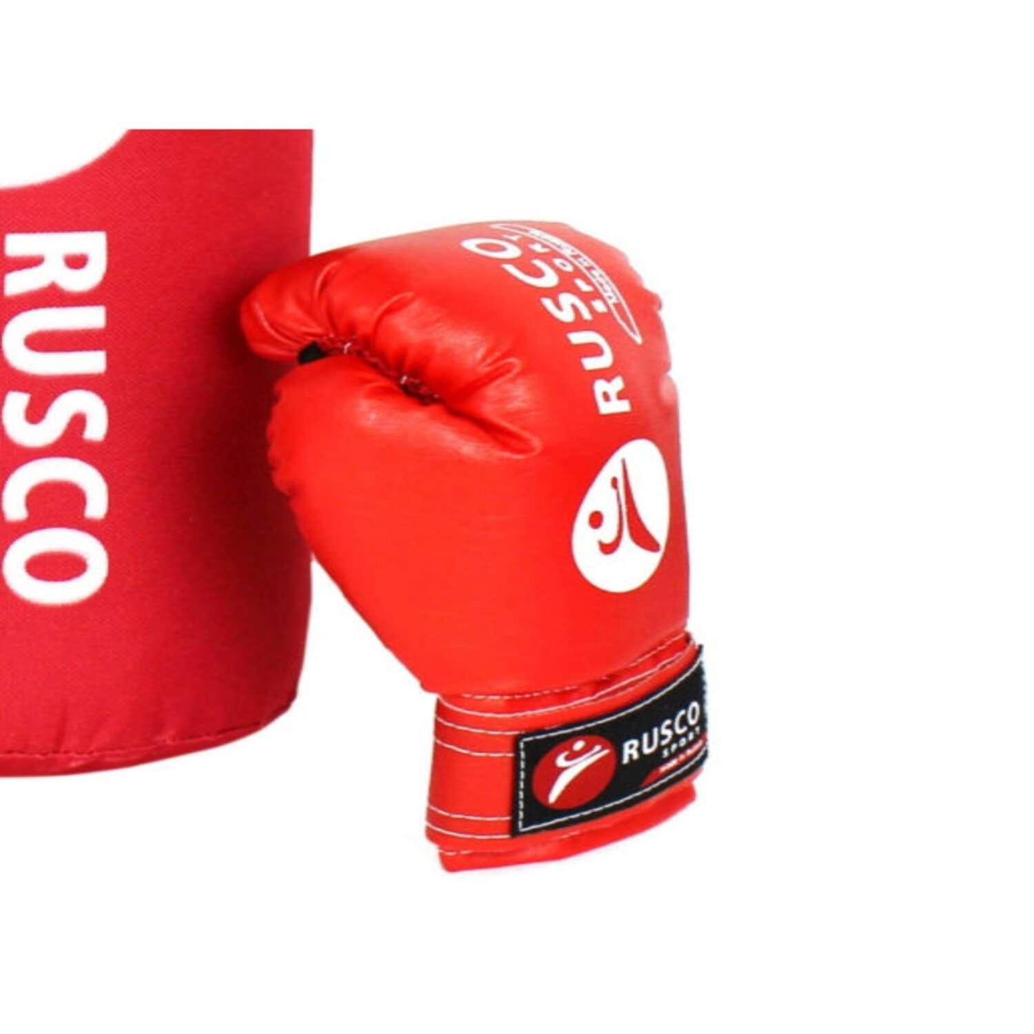Набор для бокса RuscoSport красный 4OZ - фото 3
