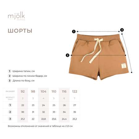 Шорты Mjolk