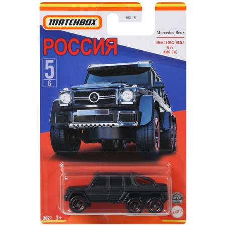 Машинка Matchbox Россия в ассортименте HBL15