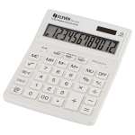 Калькулятор Eleven SDC-444X-WH 12 разрядов двойное питание 155*204*33мм белый