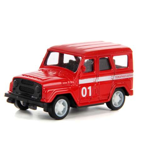 Машинка металлическая HOFFMANN 1:64 внедорожник пожарная служба