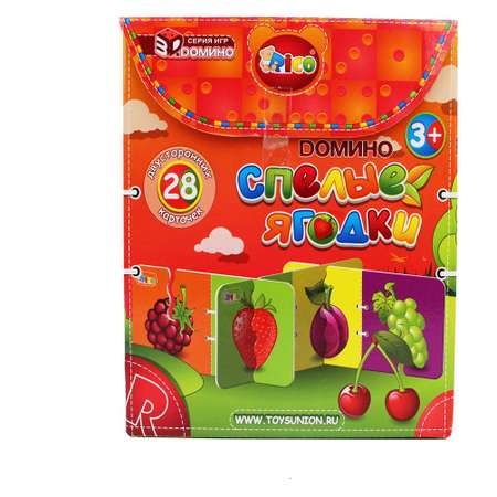 Игра настольная Toys Union 3D Домино Спелые ягодки