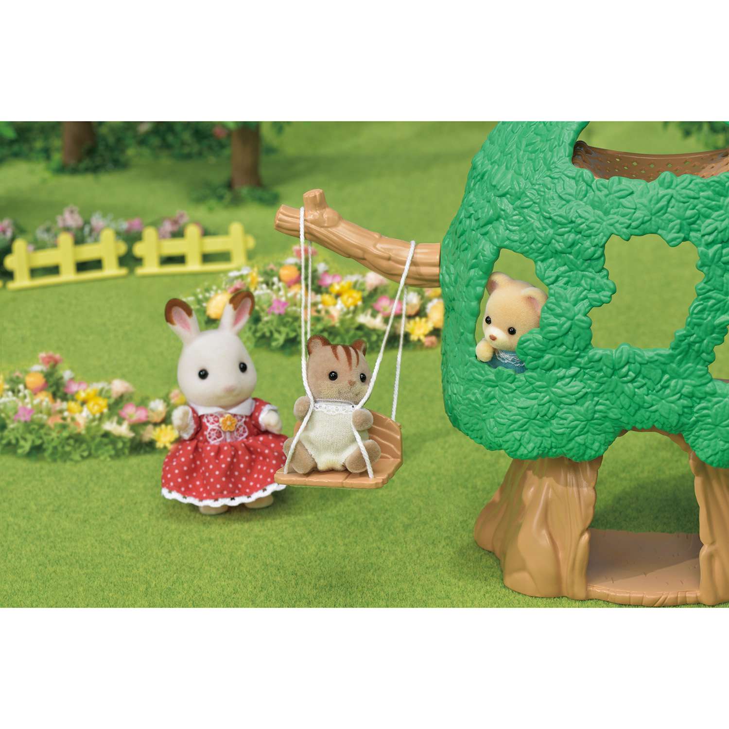 Набор Sylvanian Families Игровая площадка Домик на дереве 5318 - фото 11