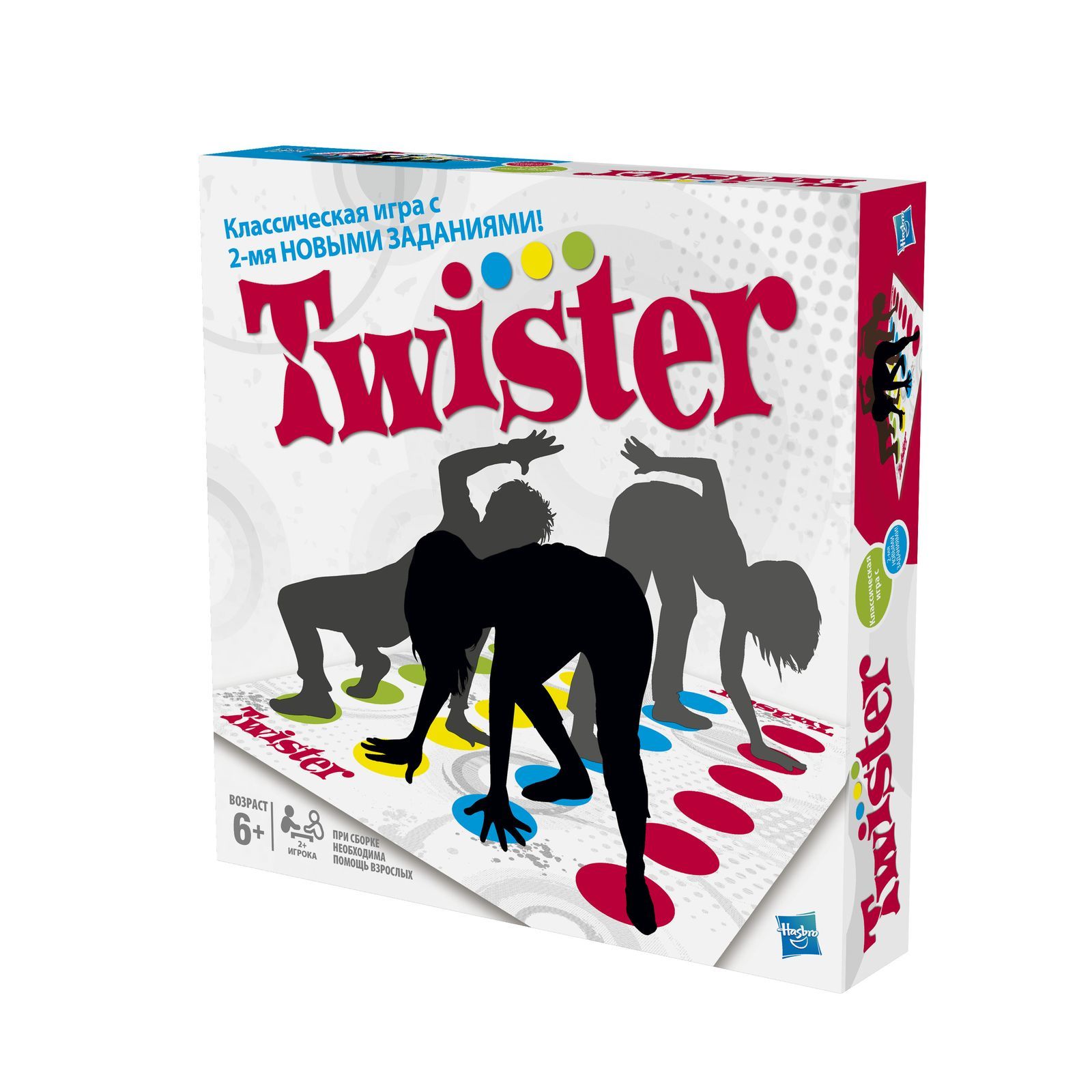 Игра Hasbro Games Twister 98831E76 купить по цене 499 ₽ в интернет-магазине  Детский мир