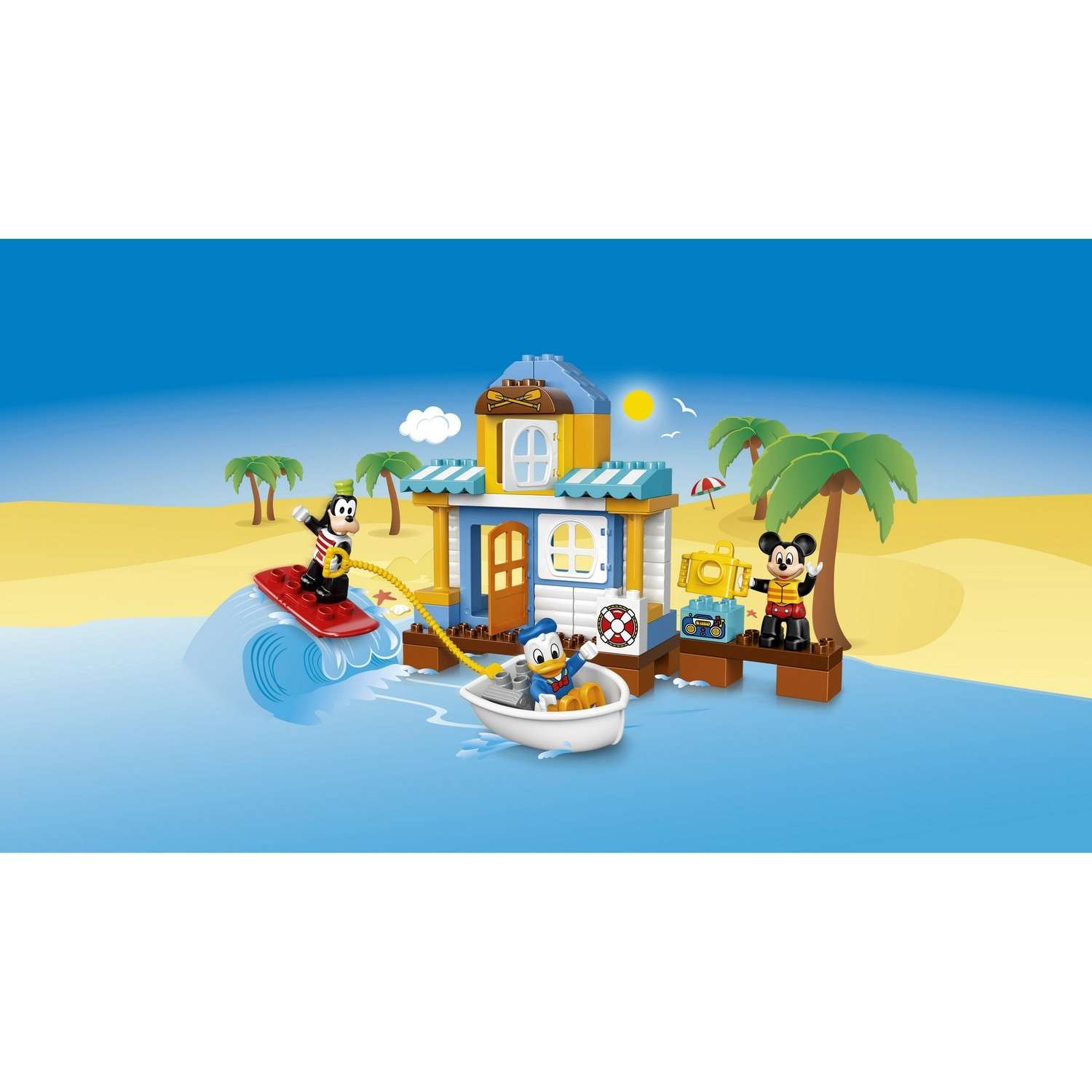 Конструктор LEGO DUPLO Disney TM Домик на пляже (10827) - фото 4