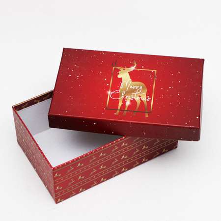 Набор Sima-Land коробок 10 в 1«Золотой» 30.5×19×13 12×6.5×4 см