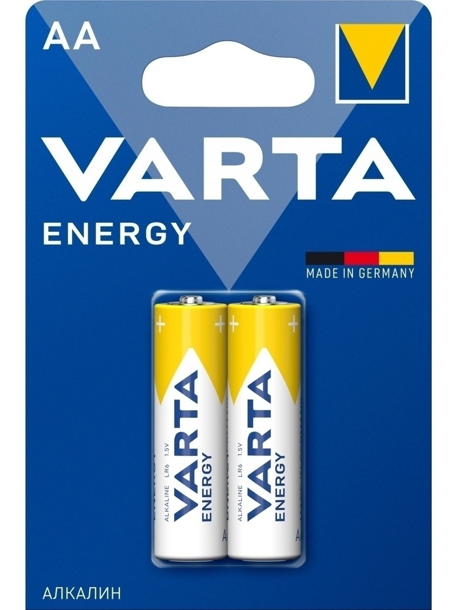 Батарейки Varta Energy LR6 AA Alkaline 1.5V (4106) - фото 1