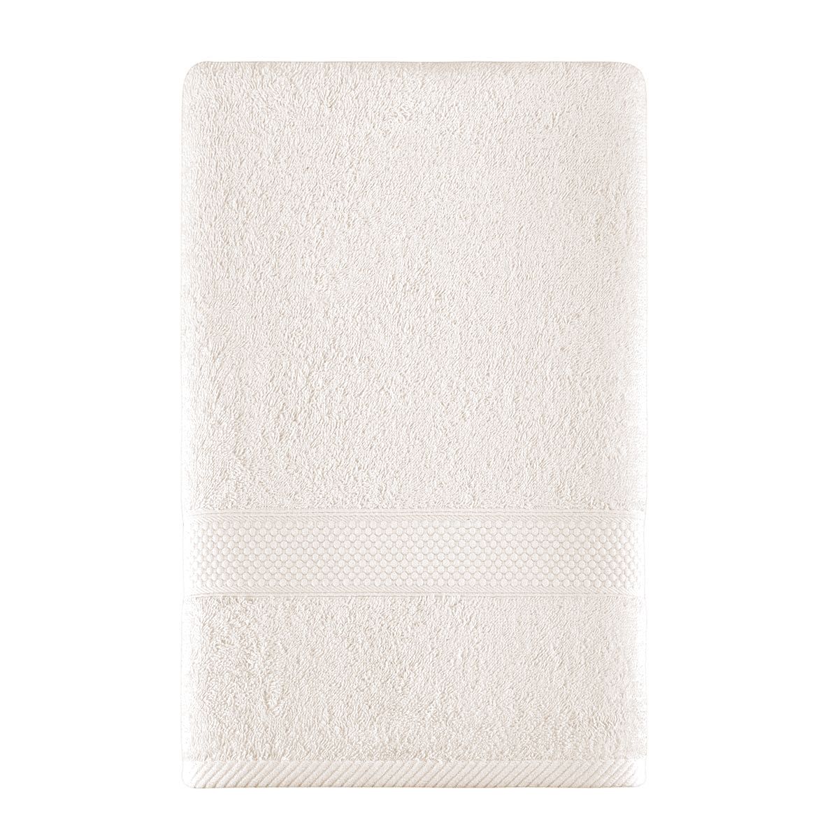 Полотенце для ванной Arya Home Collection однотонное 30х50 см Miranda Soft экрю - фото 1