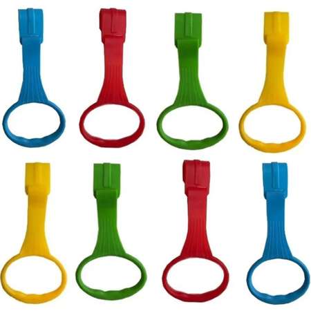 Пластиковые кольца Floopsi для манежа или барьера подвесные 8 шт
