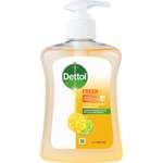 Мыло для рук Dettol антибактериальное Бодрящая свежесть с экстрактом грейпфрута 250 мл